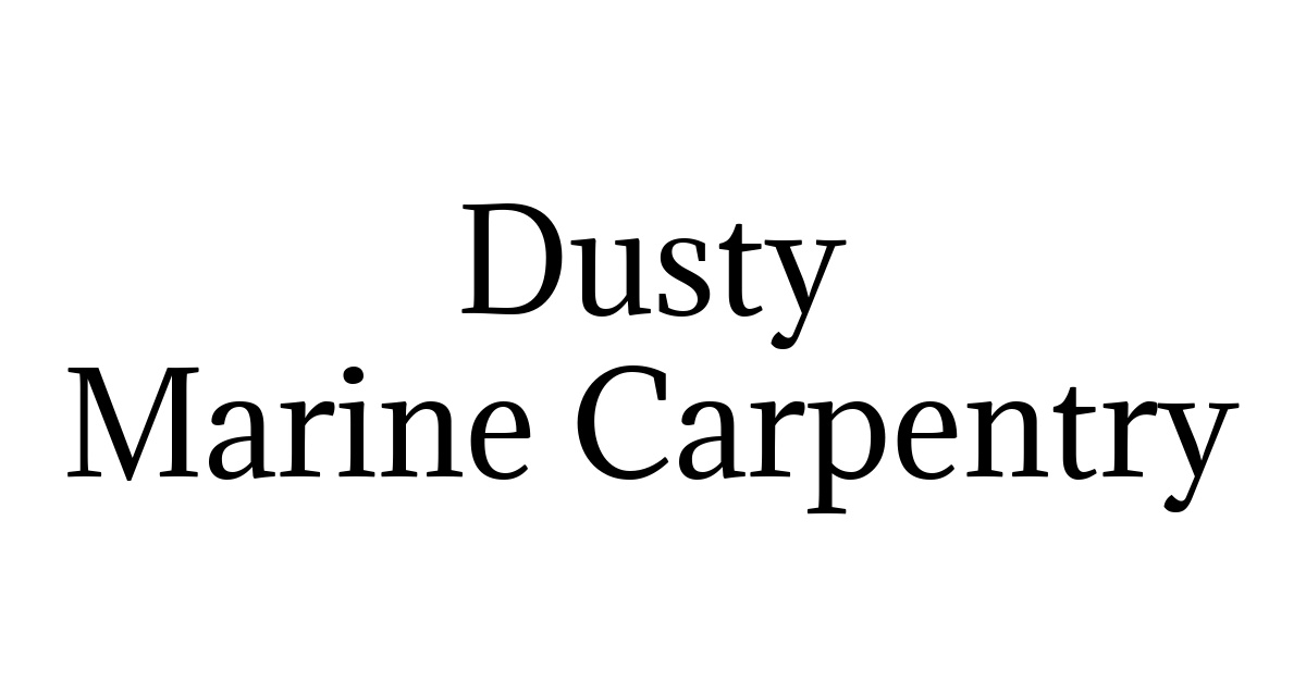 Dusty Marine Carpentry