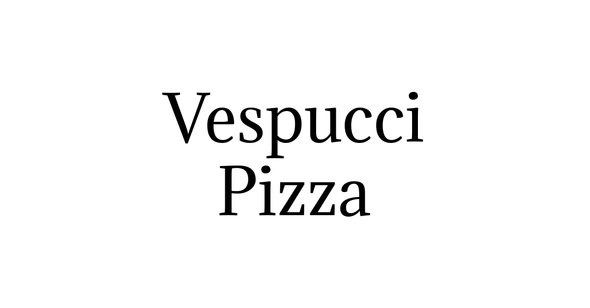 Vespucci Pizza Logo