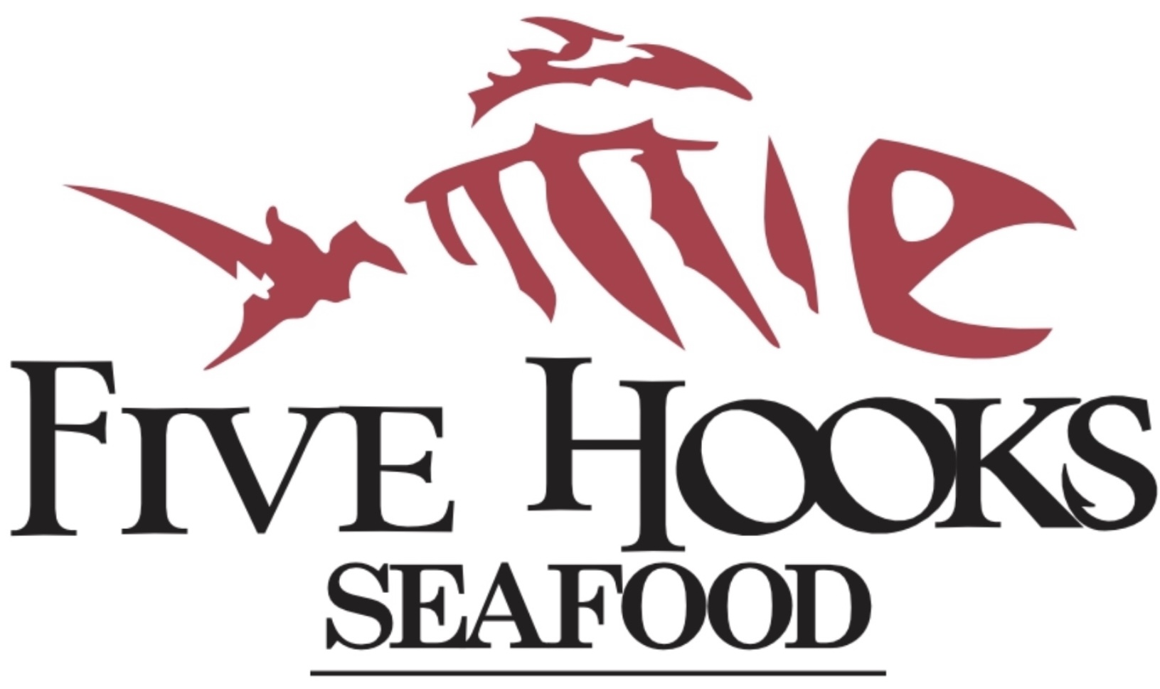 five hooks seafood logo